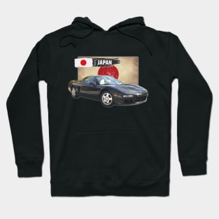 1990 Acura NSX in Berlina Black 01 Hoodie